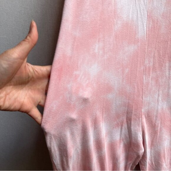 Smash + Tess Romperall Pink Tie Dye Bamboo Jumpsuit Sz XS - Picture 5 of 14